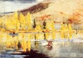10 月の日のウィンスロー・ホーマーの水彩画
